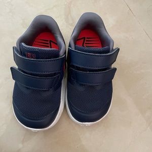Toddler navy blue Nikes